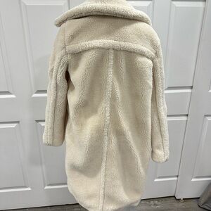 GAP Women's Off-White Teddy Jacket